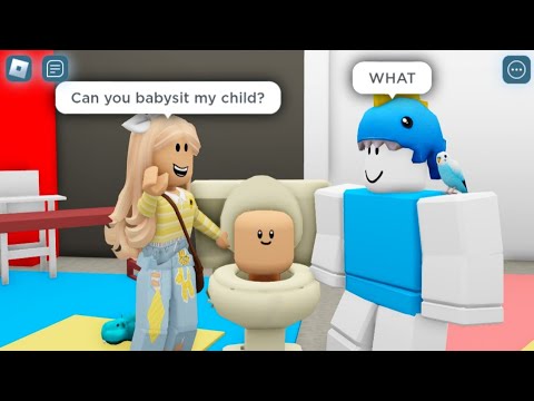 BABYSITTER - ROBLOX Brookhaven 🏡 RP FUNNY MOMENTS