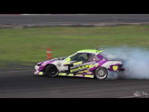Alex Michaud Leading Jeff Laflamme - Dmcc Drift 2015 Round 2