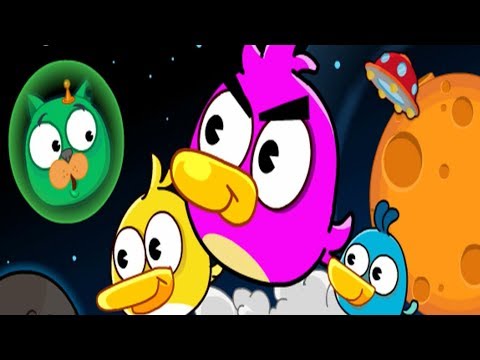 Angry Birds Cannon Birds 4 - THIS TIME THE BIRDS WILL SOLVE ALL OUTER  SPACE !