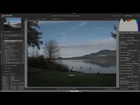 darktable - crop edge behavior