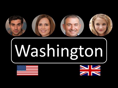 How to pronounce Washington