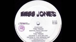 Miss Jones - The Traxx (George G. Live Version) (B2)