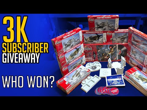 3K Giveaway Subscriber Winners Announced!!