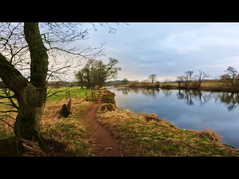 Lazonby Village along River Eden (Lazonby, England)