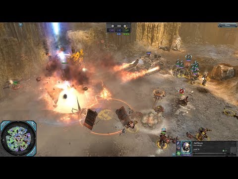 Space Marines vs Orks vs Tyranids - Dawn Of War 2: Retribution - SupaEpicFun Mod
