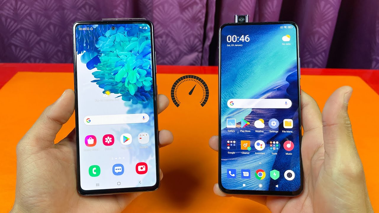 Samsung Galaxy S20 FE (OneUI 3.0) vs Poco F2 Pro (8GB) -  Speed Test & Comparison!