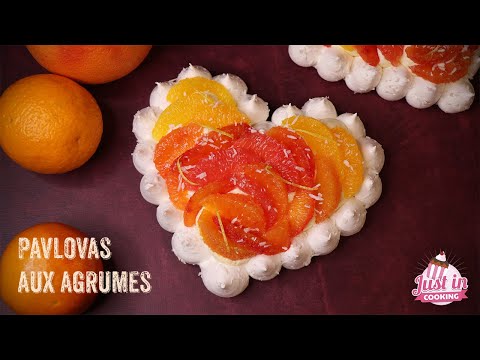 Pavlova aux agrumes