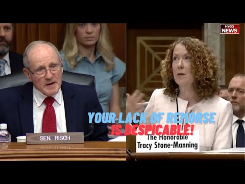“your lack of remorse is despicable!” Sen. Risch Questions BLM Dir Tracy Stone-Manning Lying
