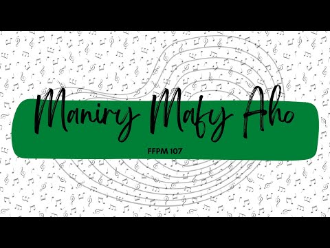 Maniry mafy aho - FFPM 107 - Louange instrumentale Malagasy