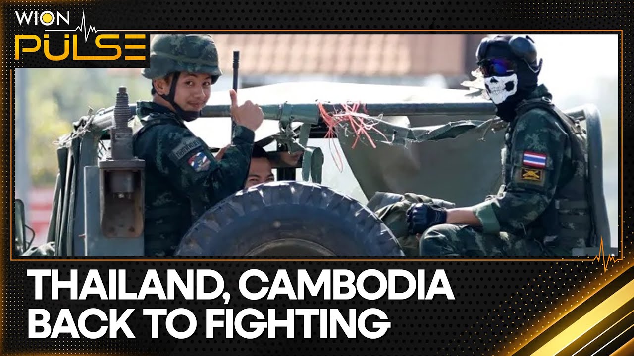 Fighting Between Thailand and Cambodia Rages, Trump's Claim of Ceasefire Collapses | WION Pulse