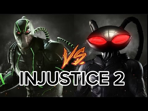 Injustice 2 Bane VS Black Manta 😌😇 (Fight) #viralvideo