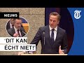 De Jonge woedend op Van Haga: ‘Dit is gevaarlijk!’