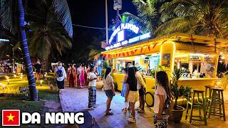 AMAZING My Khe Beach Nightlife with Chill & Relaxing Atmosphere - Da Nang Vietnam in Real Life