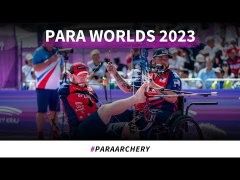Czech Republic v USA – compound men open doubles bronze | Pilsen 2023 World Archery Para Champs