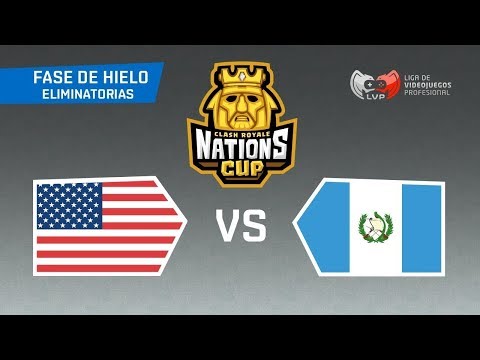 MUNDIAL DE CLASH ROYALE: EUA x GUATEMALA - CR Nations Cup | Eliminatorias Mundial de Clash Royale