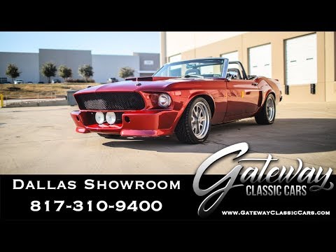 1969 Ford Mustang Pro Touring Convertible For Sale Gateway Classic Cars Dallas #1159