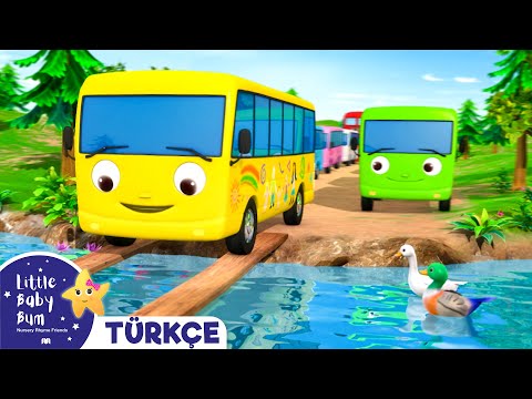 10 Küçük Otobüs 🚌 | Little Baby Bum Türkçe - Bebek Şarkıları ve Çizgi Filmler