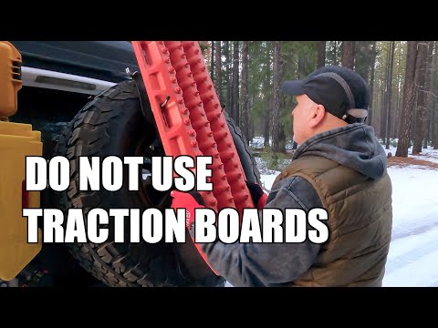 Why I Don't  Use Traction Boards Overlanding -- Or, Why I Didn't Want to Use Them on This Trip