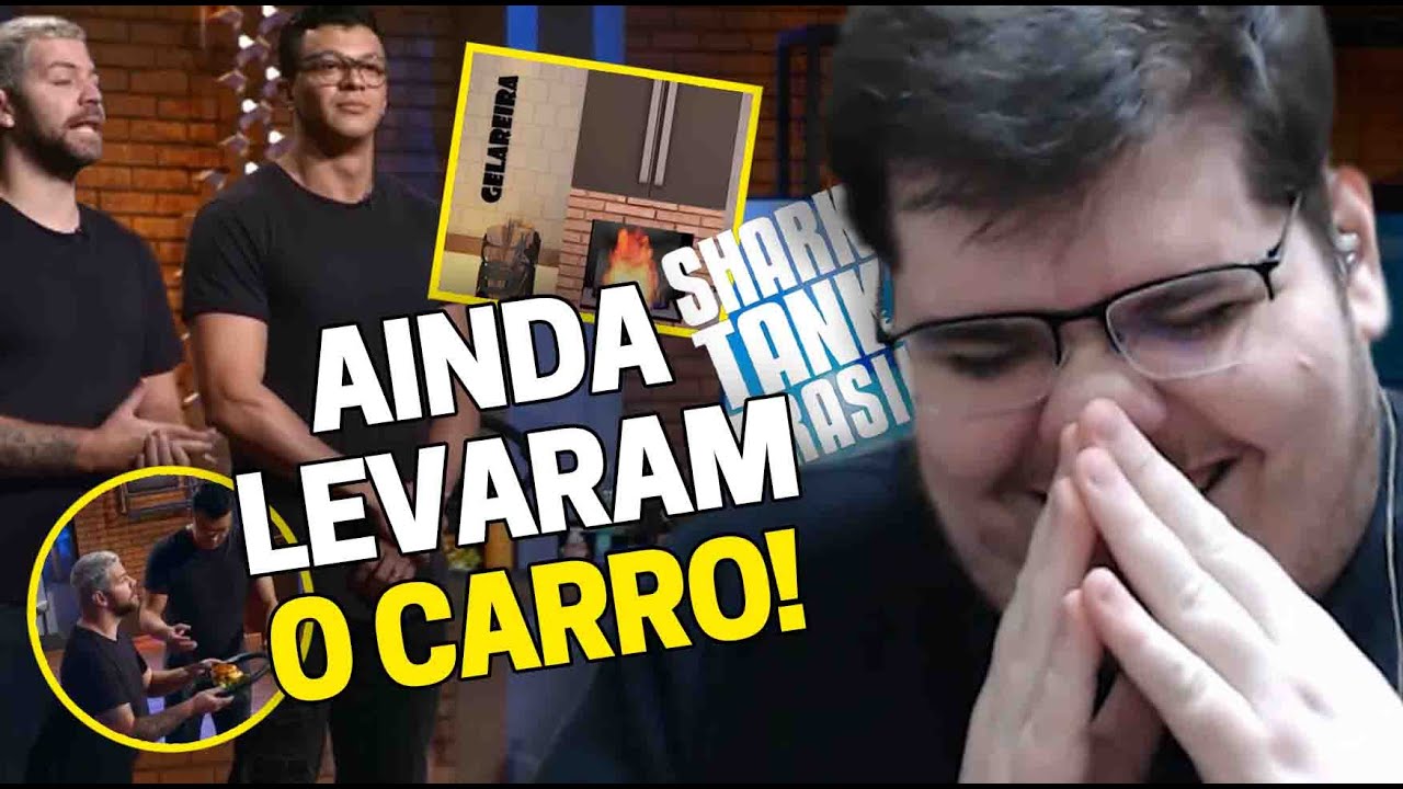 CASIMIRO REAGE:  VICTOR SARRO E JÚLIO COCIELO NO SHARK TANK BRASIL | Cortes do Casimito