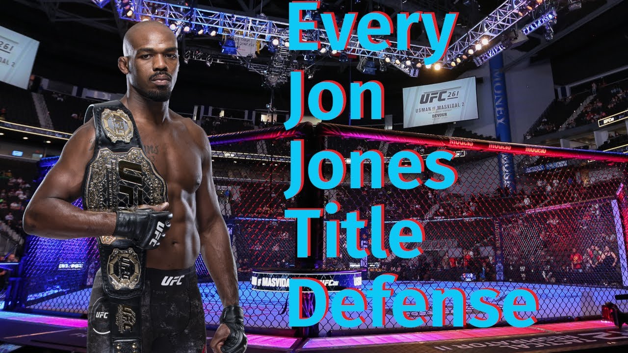 Every Jon "Bones" Jones Title Defense