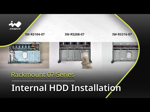 07 Series Internal HDD Installation