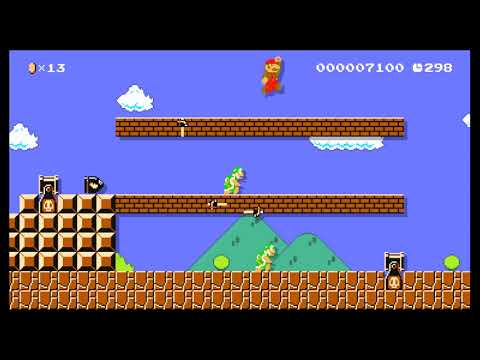 SMB-The Lost Levels World D-1 by Meggy - SUPER MARIO MAKER - NO COMMENTARY 1bf