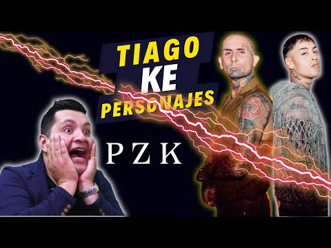 Tiago PZK, Ke Personajes - Piel REACCION😲