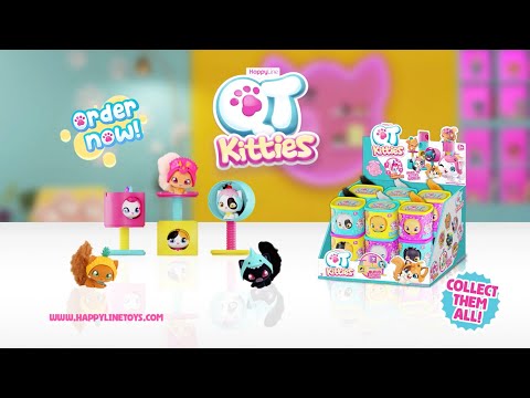 Игровой набор QT Kitties – Котенок Дина (фигурка, домик, аксессуары) (450001-3)