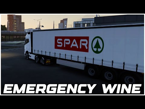 Late Night EMERGENCY Wine Delivery in ETS2 (No Commentary)