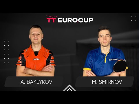 10:45 Andrii Baklykov - Mykyta Smirnov 12.10.2024 TT Euro.Cup Ukraine Star. TABLE 4