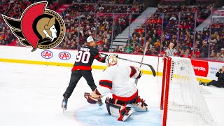 I DID THE OTTAWA SENATORS SHOOTOUT SKILLS COMPETITION!