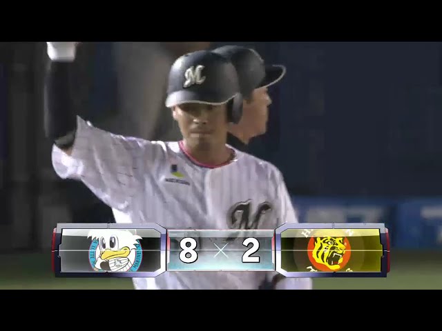 【8回裏】 一軍昇格即結果!! マリーンズ・大嶺翔 今季初安打はタイムリー!! 2016/6/8 M-T