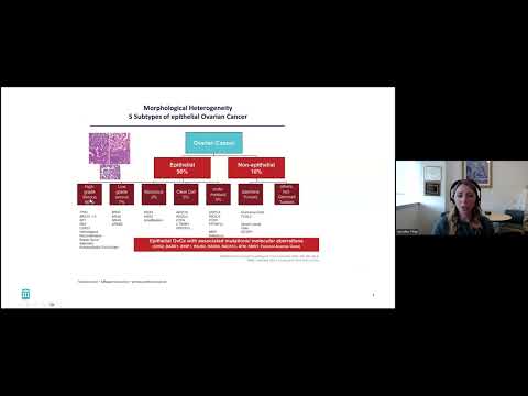 Blum Center Program: Advanced Ovarian Cancer - Diagnosis, Treatment & Future Directions