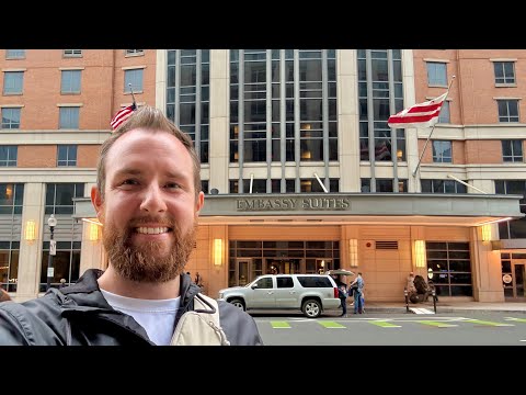Our Tour of the Embassy Suites Hotel in Downtown Washington DC