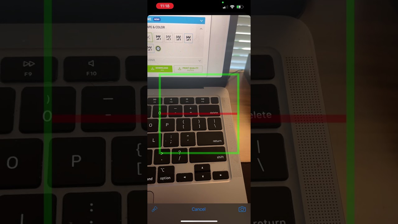 Ionic barcode-scanner
