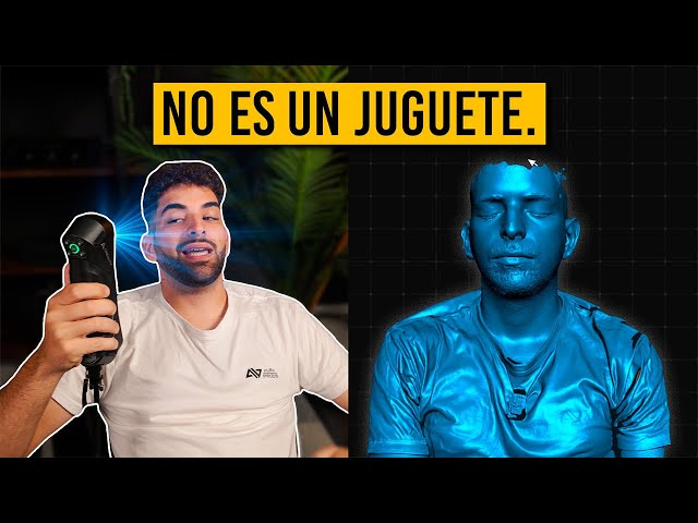 Vídeo relacionado con Creality Raptor Pro - Escáner 3D para coche personalizado, 22 cruces + 7 líneas láser azules paralelas, precisión volumétrica: 0,02 mm + 0,08 mm/m, objetos entre 5-4000 mm