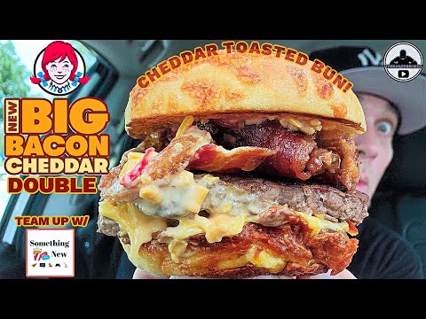 Wendy's® Big Bacon Cheddar Cheeseburger Review! 🥓🧀🍔...