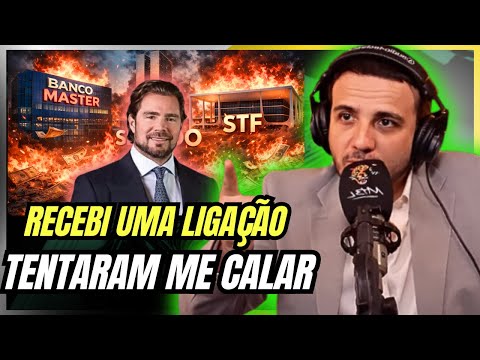 RENAN SANTOS SOLTA A BOMBA: “EU JÁ RECEBI RECADO” APÓS DENUNCIAR O BANCO MASTER