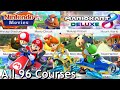 Mario Kart 8 Deluxe All 96 Courses All Tracks All Cups 3 Players Mario Vs Daisy Vs Yoshi
