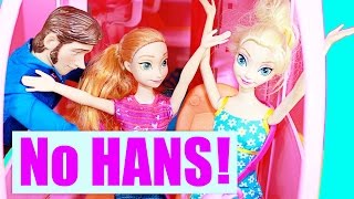 Frozen Parody Elsa's Barbie MOTORHOME Hans & Disney Princess Anna Kidnapped P1 Camper