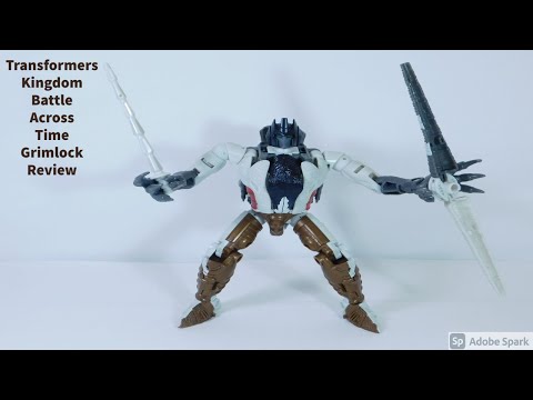 Transformers Kingdom Battle Across Time Grimlock Review