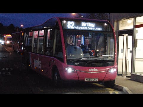 Little Pinks Journey: Go North East 687 (NK66CXC) Optare Solo SR/M925SR