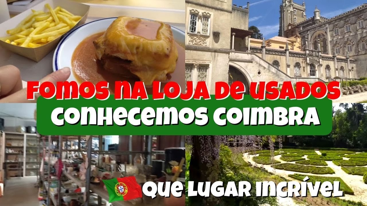 FESTIVAL DE FRANCESINHA EM COIMBRA | CONHECEMOS O PALÁCIO DO BUÇACO E AS UNIVERSIDADES DE LÁ