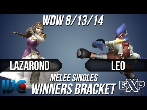 WDW 8/13/14 - Lazarond (Zelda) vs. Leo (Falco) Melee Singles Bracket