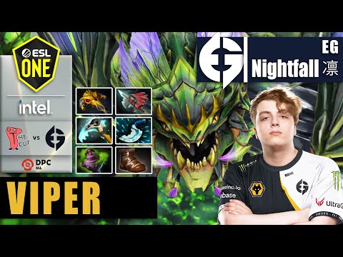 THE CUT vs EG | NIGHTFALL THE TRUE POWER OF OFFLANE VIPER | DPC NA TOUR 2 SPRING 2022 Highlights