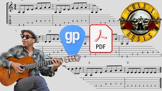 Download lagu Sweet Child o'mine - Guns and Roses ( by Naudo) Guitar Tabs [TABS] mp3