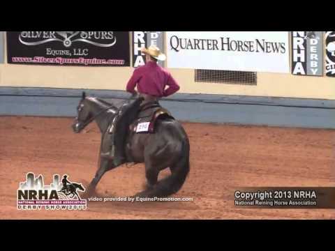 Soula Dualla ridden by Bud Lyon- 2013 NRHA Derby(Open Derby - First Go)