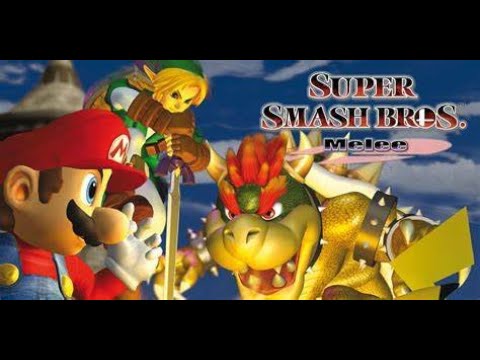 Super Smash Bro's Melee (Peach Vs Lvl.9 Jigglypuff)