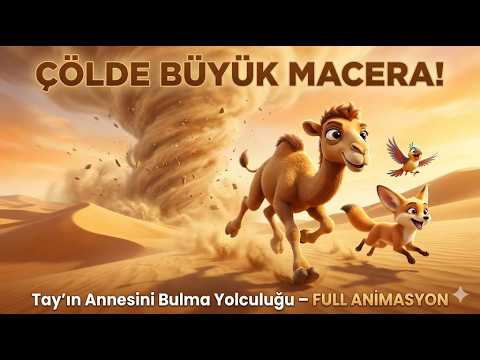Çölde Büyük Macera: Tay’ın Annesini Bulma Yolculuğu 🐪 | FULL ANİMASYON FİLMİ Türkçe Dublaj