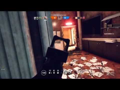 Double Clutch in Overtime Versus Diamond Rank Squad (Rainbow 6 Siege Ranked)